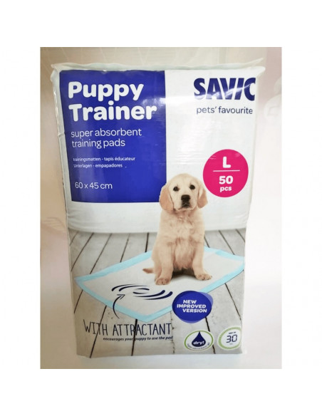 Savic Puppy Trainer Pads - подложки големи 60 х 45 см, 100 броя
