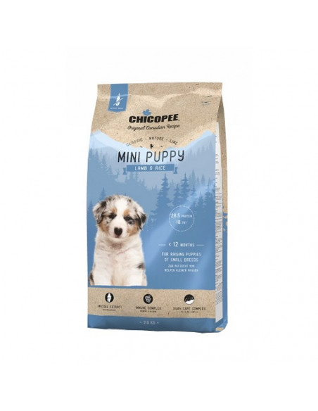 Chicopee Classic Nature Puppy храна за кучета под 12 месеца с агне и ориз, 2кг