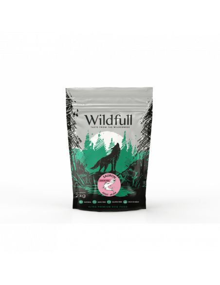 Wildfull Dog Salmon All Size - за кучета от всички породи, сьомга 2 кг