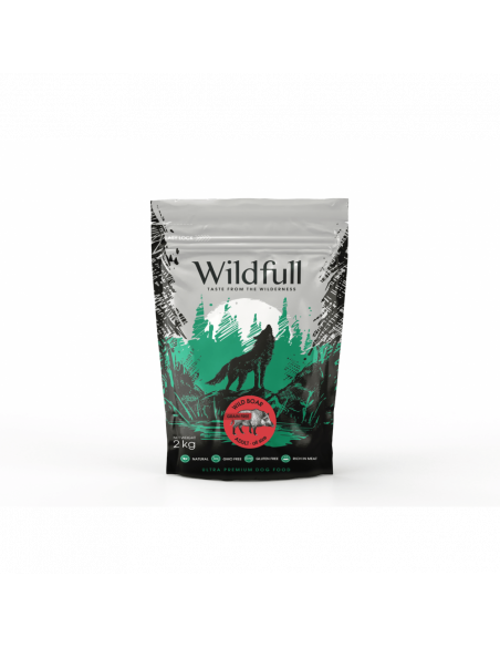 Wildfull Dog Wildboard All Size - за кучета от всички породи, див глиган 2 кг