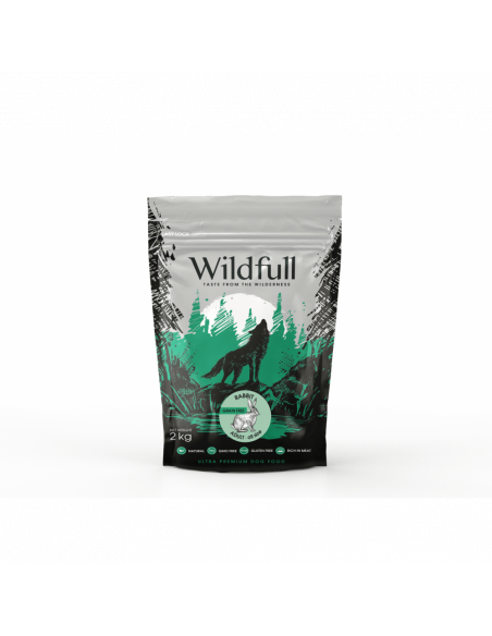 Wildfull Dog Rabbit All Size - за кучета от всички породи, заек 2 кг