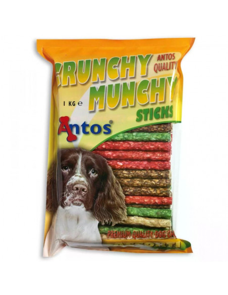 Antos Crunchy Munchy Sticks солети микс 10мм, 1 кг-100 бр