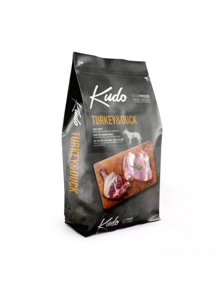 Kudo Low Grain Mini Adult - храна за кучета от дребни породи над 1 год - патица , 3кг