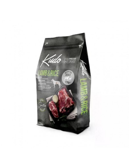 Kudo Low Grain Lamb / Rice Medium-Maxii Adult 12 Kg - за средни и едри породи над 1 год