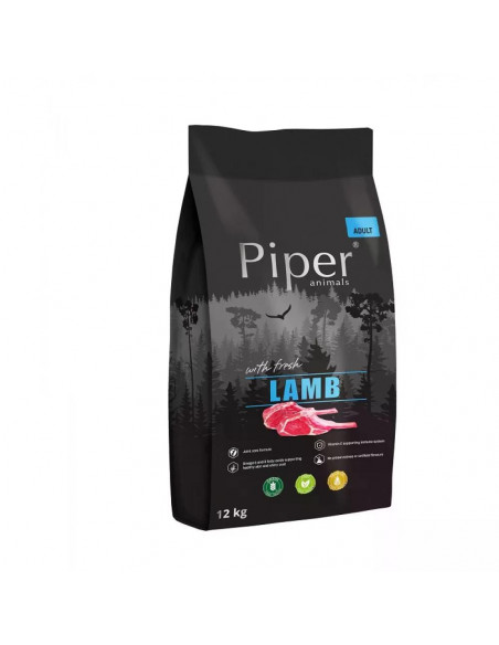 Piper Dog Lamb 12kg - суха храна за кучета над 1 год. с агнешко месо