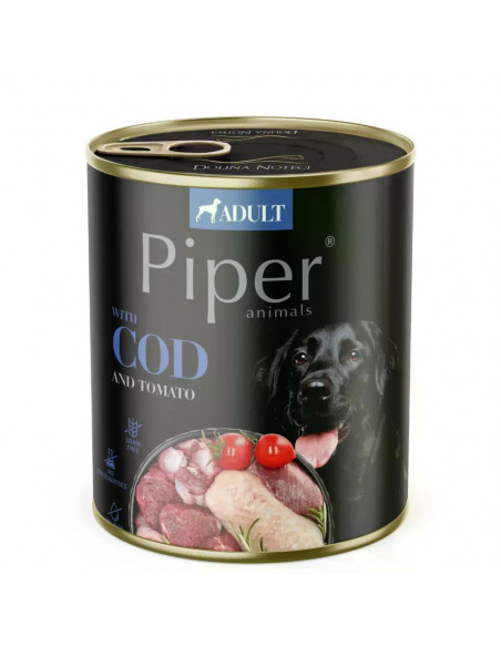 Piper Adult Dog храна за кучета с треска и домати, 800 г