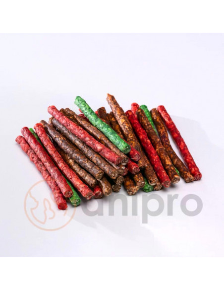 anipro munchy mix - солети микс 9/10 мм, 12.5 см, 100 броя, 950 г