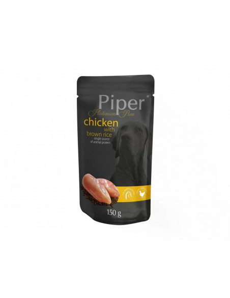 PIPER PURE 150 г пилешко и ориз / 10 бр. СТЕК