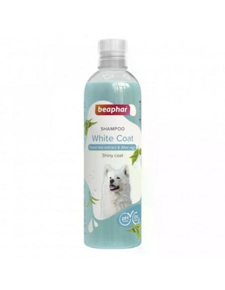 Beaphar Shampoo White Coat - шампоан с алое вера за бяла козина 250 мл