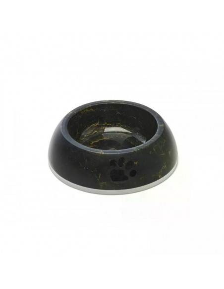 Delice 2 Marble купа за храна и вода, 0.6л - Тъмен мрамор