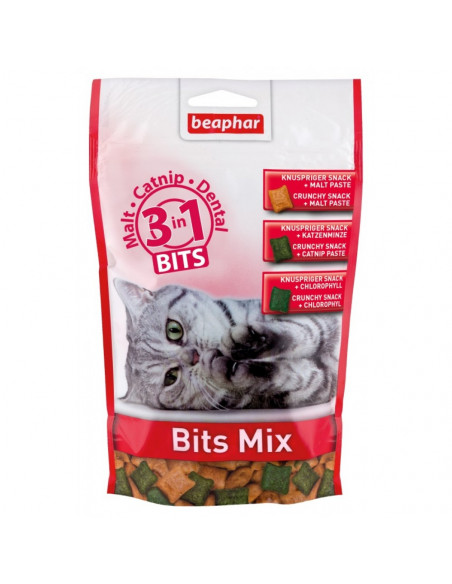 Beaphar Bits Mix котешки хапки микс - 150 гр