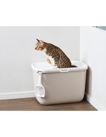Hop In котешка тоалетна с вход отгоре - мока