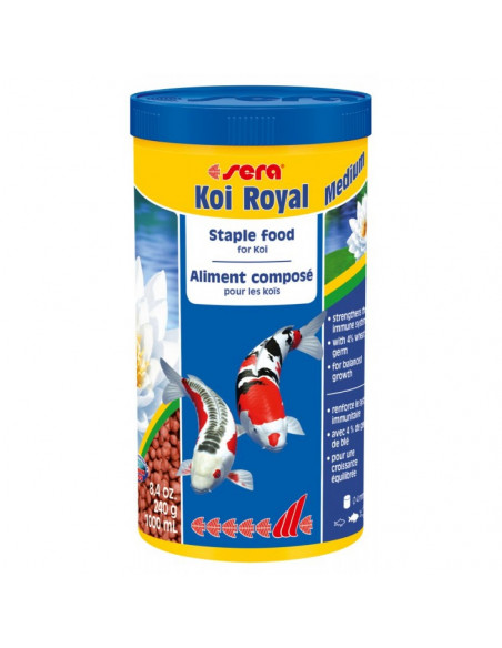 sera Koi Royal Nature Medium, 21 000 мл./ 3,95 кг нето