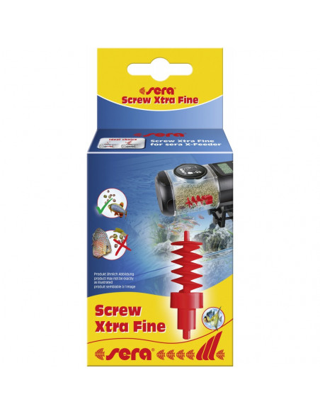 sera Screw Xtra Fine - конвейр за дозиране