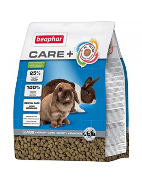 Care + Super premium Senior храна за възрастни зайци