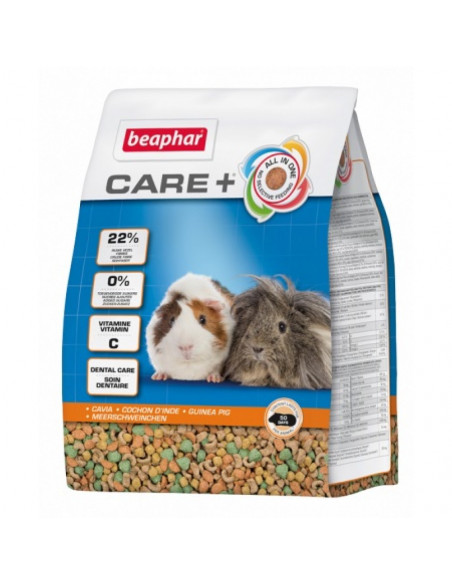 Care + храна за морски свинчета 1.5 кг