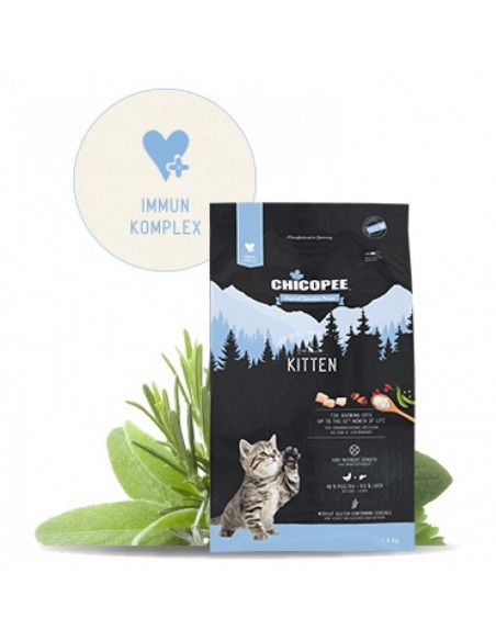 Храна за котка Chicopee Holistic Nature Line Kitten до 12 месеца, 8кг