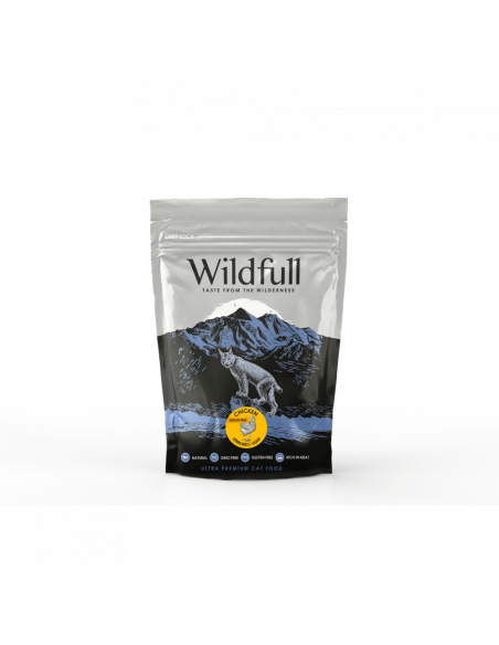 Wildfull Cat Chicken Sterilized - кастрирани котки, пиле 400 г
