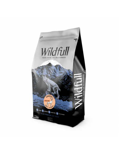 Wildfull Cat Venison Adult - еленско, 10 кг