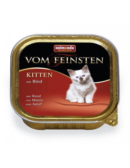 Vom Feinsten Kitten за малки котета с говеждо , 100 гр, (32 бр./стек)