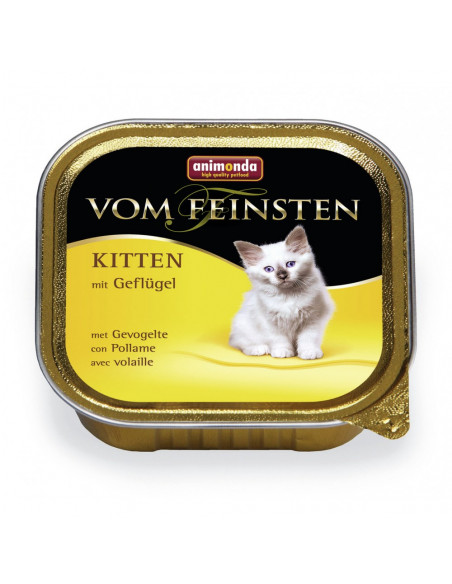 Vom Feinsten Kitten за малки котета с птиче, 100 гр, (32 бр./стек)
