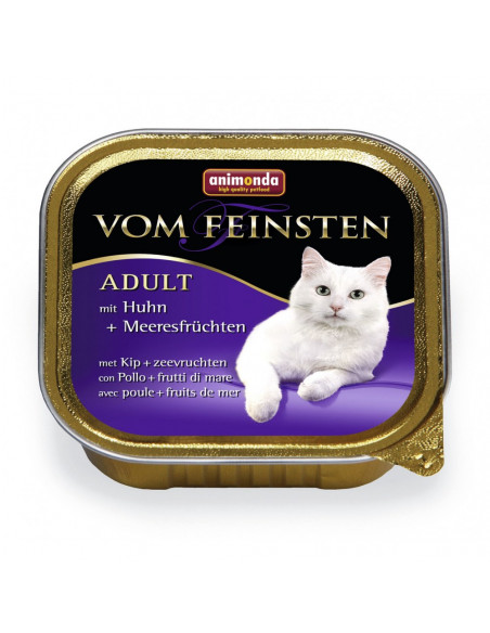 Vom Feinsten Adult пиле + морски деликатеси, 100 г, (32 бр./стек)
