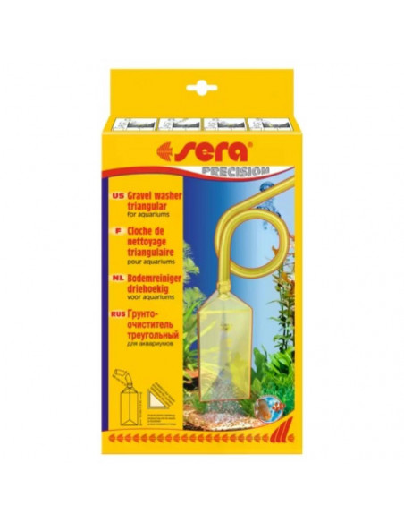 sera gravel washer triangular - уред за почистване триъгълен 14 см