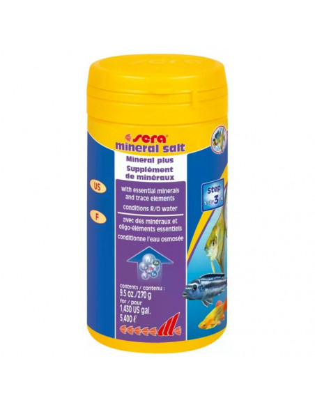 sera mineral salt 2200 мл, 2.5 кг - повишава минералния състав