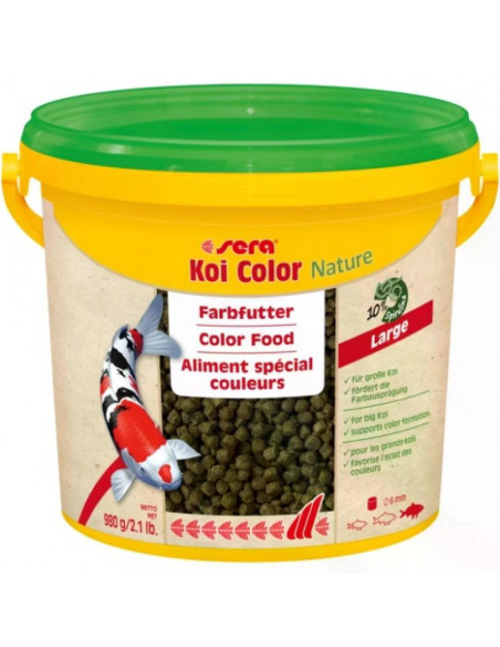 sera Koi Color Nature Large, 3 800 мл