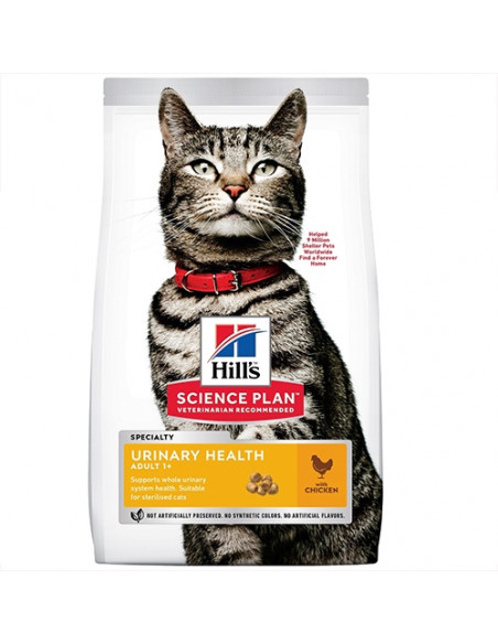 Hills Science Plan Feline Adult Urinary Health - за профикактика на уринарния тракт - 1.5 kg