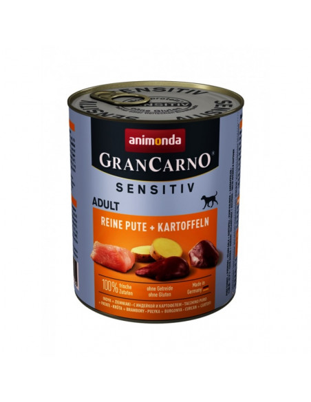 GranCarno Sensetive пуйка + картофи, 53- пуйка, 10- картофи, 400 гр