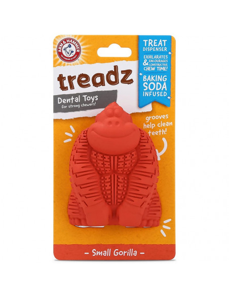 Arm-Hammer Super Treadz Mini Gorilla Играчка за кучета Горила малка