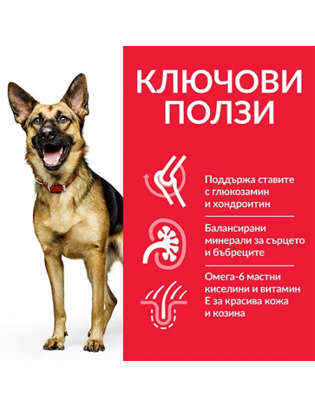Hills Science Plan Canine Adult Mature Large Breed Chicken - храна за кучета едри породи над 5г - 14 кг