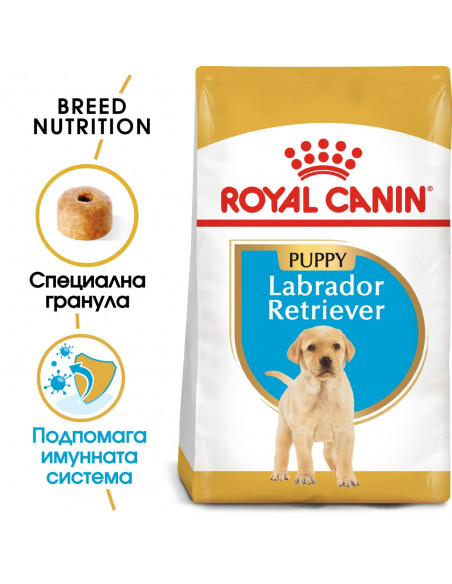Royal Canin Labrador Retriever Puppy - за подрастващи кучета порода лабрадор на възраст от 1 до 15 месеца