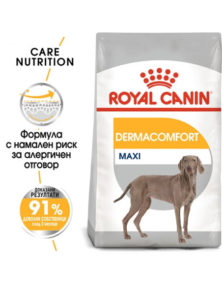 Royal Canin Maxi Dermacomfort- суха храна за куче - 12 кг