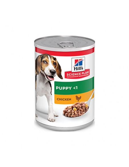Hills Science Plan Canine Puppy Chicken - мокра храна за подрастващo куче с пиле - 370 гр.
