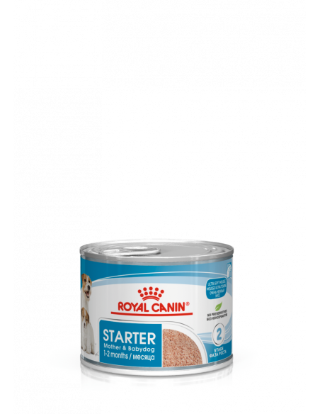 ROYAL CANIN STARTER MOTHER-BABYDOG CAN - за женски кучета (бременни и кърмещи) и техните кученца (от отбиването до 2 месечна 