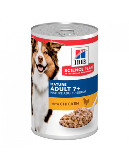 Hill’s Science Plan Canine Mature Adult 7+ – Мокра храна за кучета от всички породи на възраст над 7 години. - 370 гр.