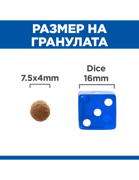 Hill’s Science Plan PERFECT DIGESTIONSmall-Mini Adult Dog 1+Пълноценна суха храна за отлично храносмилане за кучета над 1 год