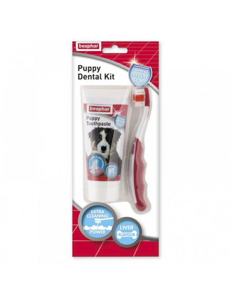 Beaphar Dental Kit паста за зъби + четка за зъби, 100 г
