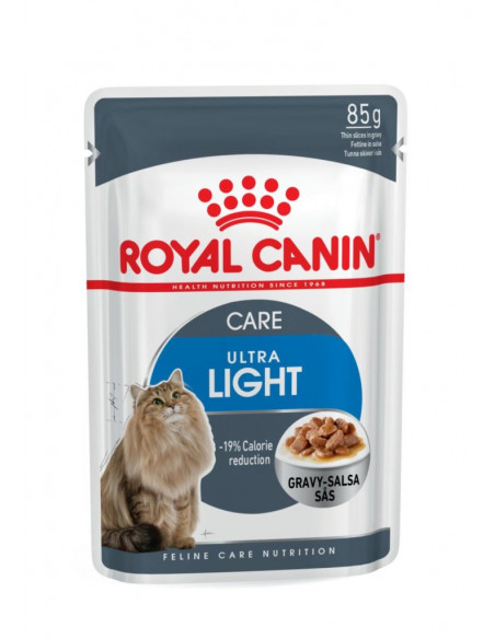 Royal Canin Ultra Light пауч за котка диетичен 12 бр. x 85 гр.