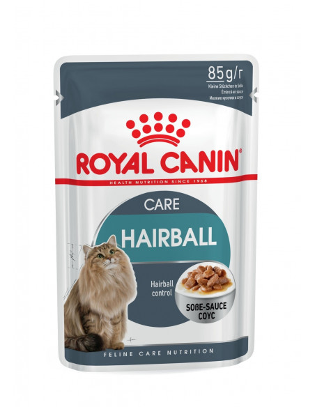 Royal Canin Hairball - пауч за котки против космени топки 12 бр. x 85 гр.