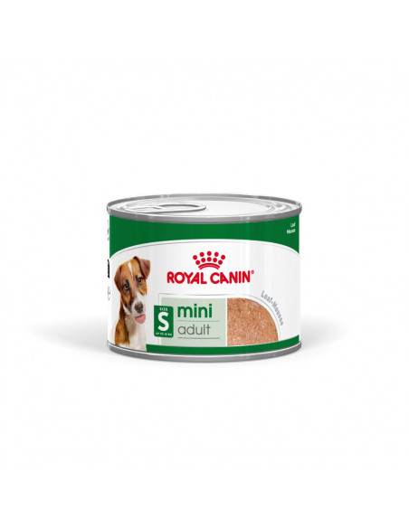 Royal Canin Mini Adult Loaf - Mousse - Пълноценна мокра храна за кучета в зряла възраст от дребни породи (тегло до 10кг) - от