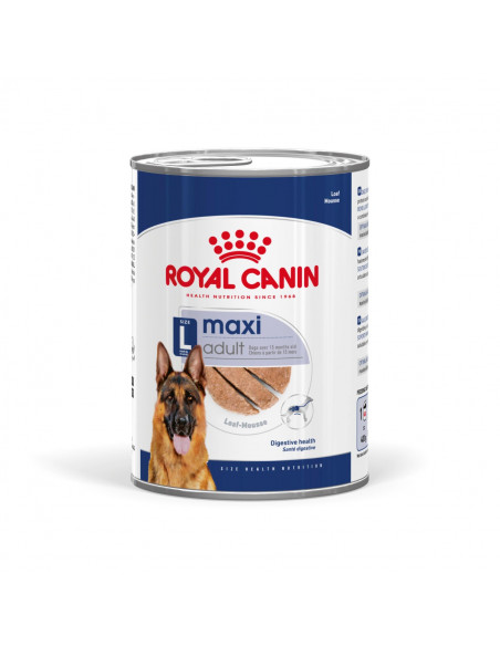 Royal Canin Maxi Adult Can - Пълноценна мокра храна за кучета в зряла възраст от едри породи (от 26 до 44кг)- от 15 месеца до
