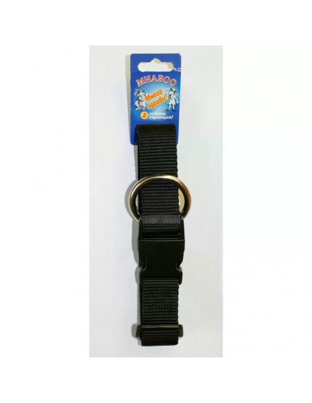 anipro Sport + нашийник изк.лента 30/45-65см черен