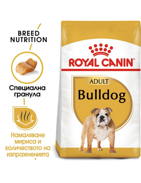 Royal Canin Bulldog Adult - за кучета порода английски булдог на възраст над 1 година