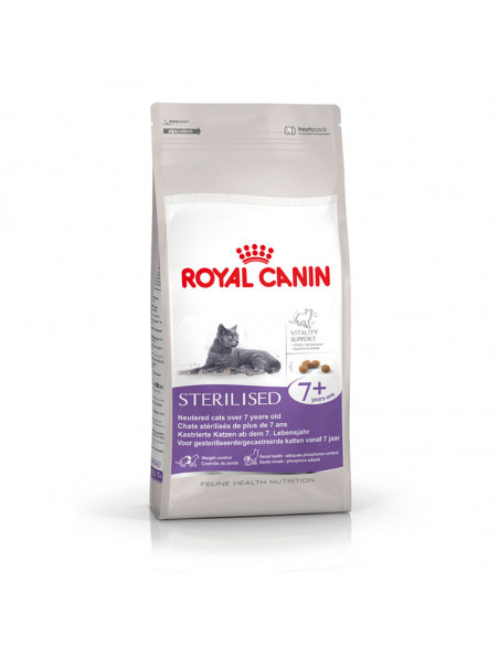 Royal Canin Sterilised +7 - суха храна за кастрирани котки над 7 г.