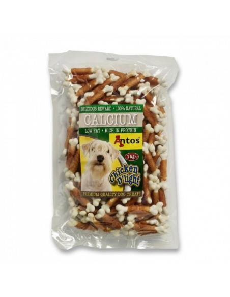 Antos Calcium Chicken Dlight кокалчета с пиле, 1кг