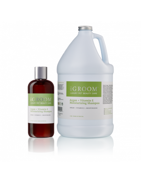 ARGAN + VITAMIN E SHAMPOO-ОВЛАЖНЯВАЩ ШАМПОАН С АРГАН + ВИТАМИН Е