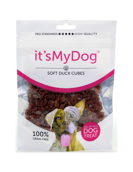Its My Dog Duck Soft Cubes Grain Free - меки кубчета патешко 85 г, без зърно